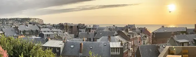 Panorama de Mers-les-Bains